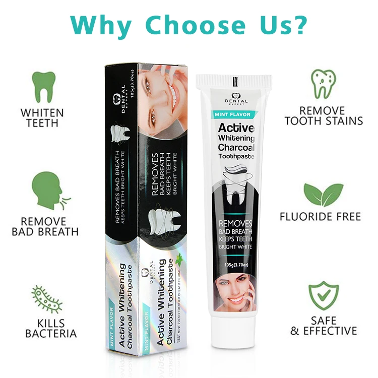 Wholesale Factory Close Up Toothpaste Raw Materials Eco Friendly Activate Toothpaste