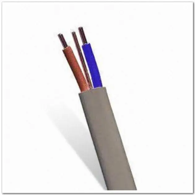 jacket PVC Underground Telephone Cable flat telephone wire