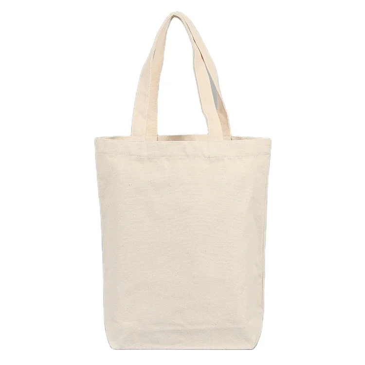 Promotional reusable eco friendly high quality blank canvas sling tote bags for women