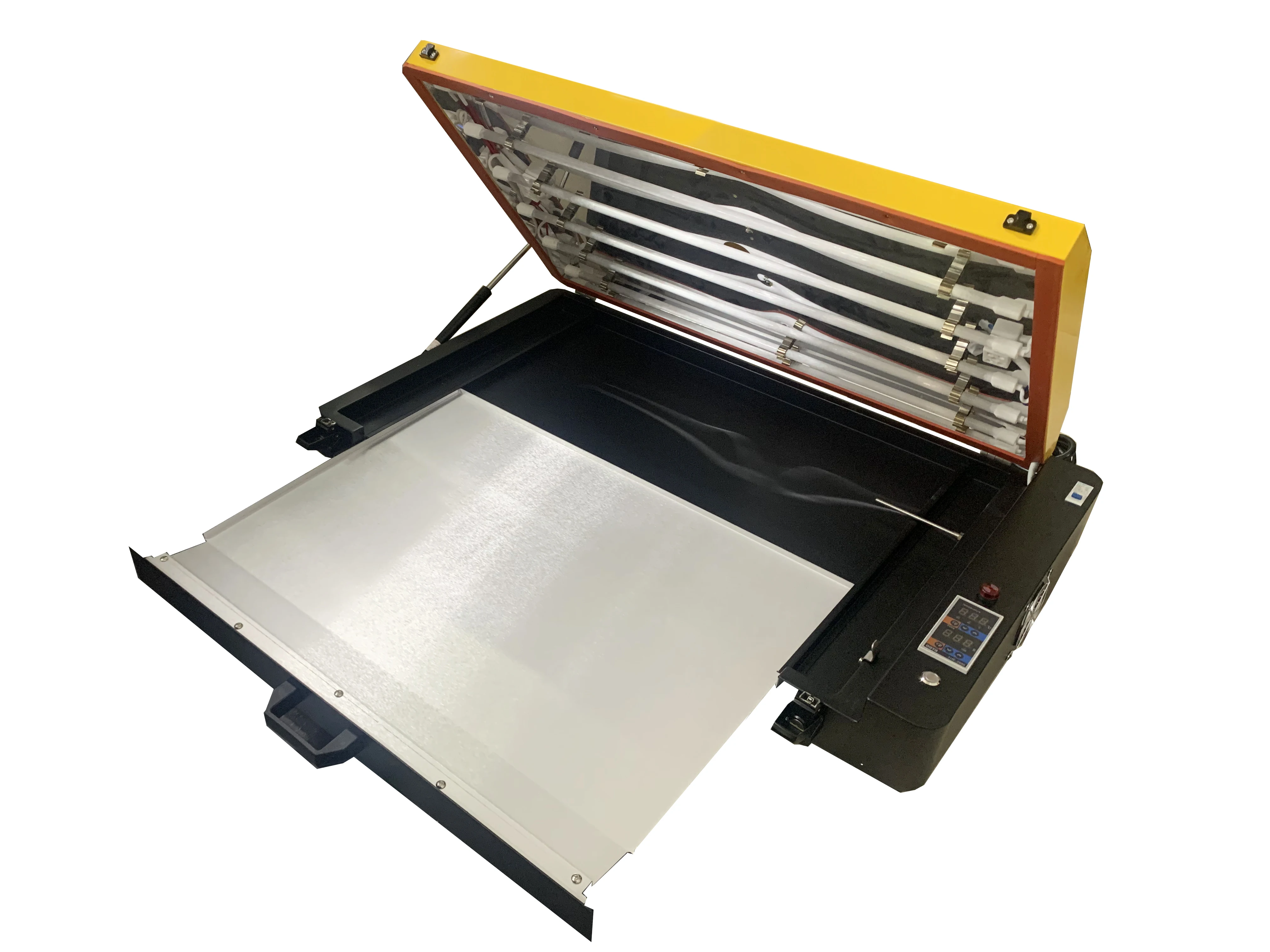 A3 A4 A2 60cm drying heat mini oven semi-automatic 110V adhesive powder baking 13x19 pet film sheet oven dryer dtf curing oven