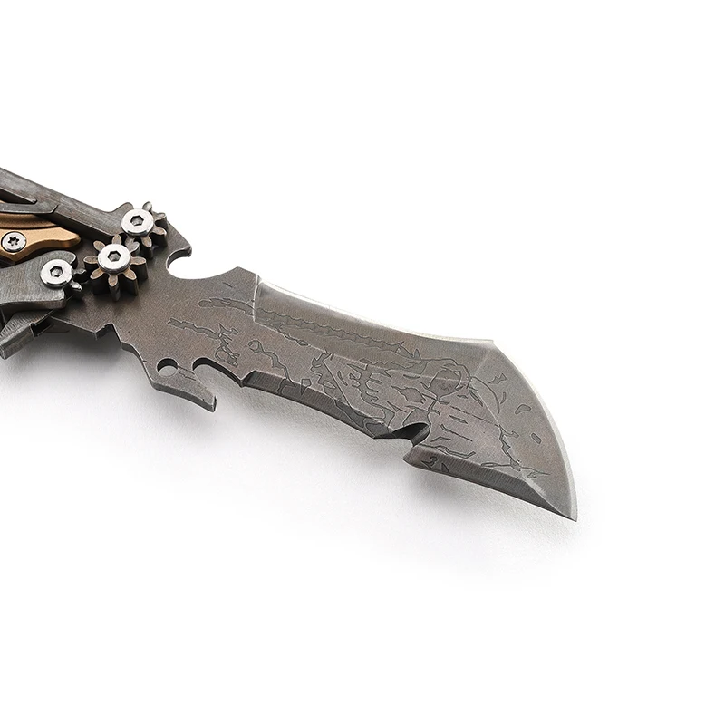 Outdoor multi-purpose 3Cr13 stainless steel straight knife Camping Survival tool Knife  multi-purpose scissors