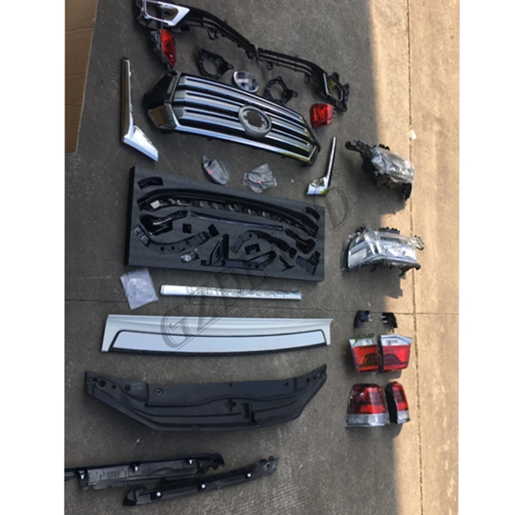 Facelift Body Kits For Land Cruiser Prado 200 08 15 Upgrade To 2016+ FJ200