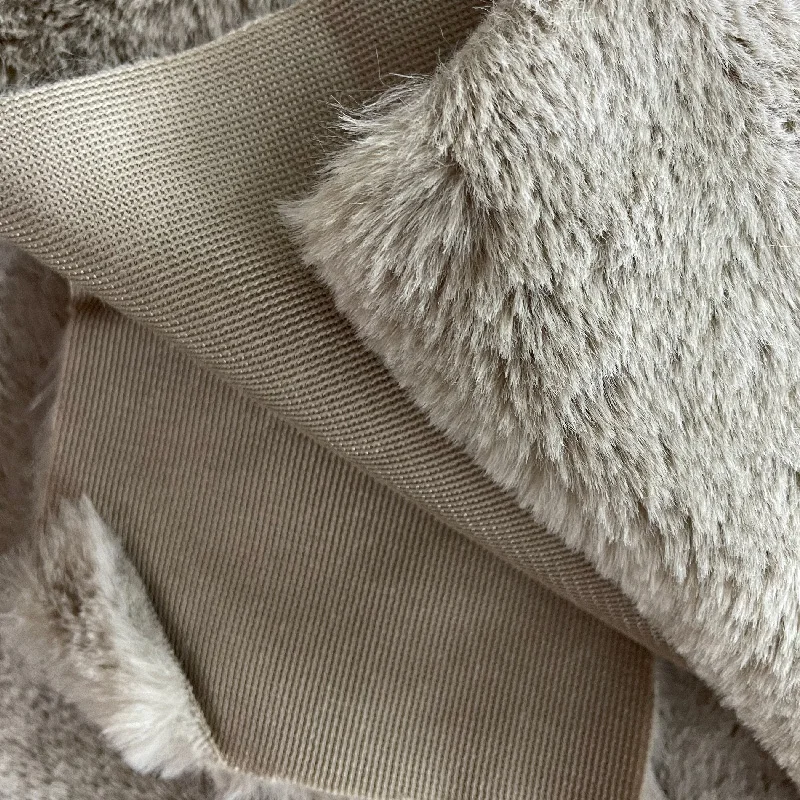 Wholesale Factory Lowest Price Soft PV Plush Faux Rabbit Fur Plush Fabric Imitation Fake Fur Fabric For Toy Garment Home Textile