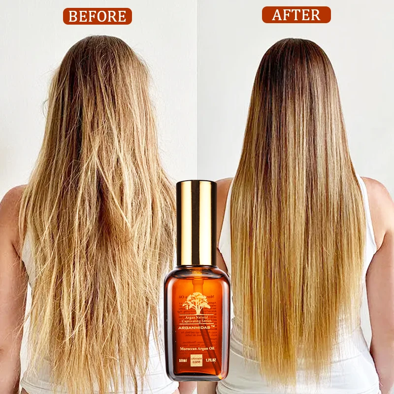 Арганмидас органическое салонное средство для ухода за волосами аргановое масло Марокко травяное Кератиновое сыворотка волос