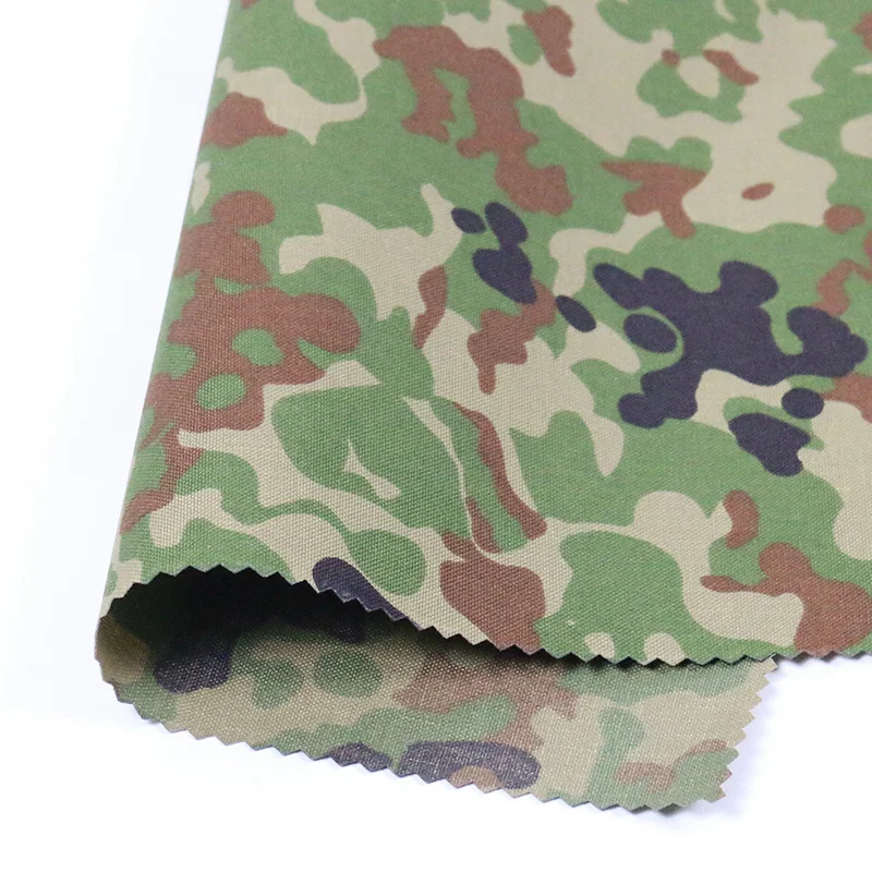 500D nylon JAPAN SELF-DEFENCE Camouflage cordura waterproof windproof PU tactical durable fabric
