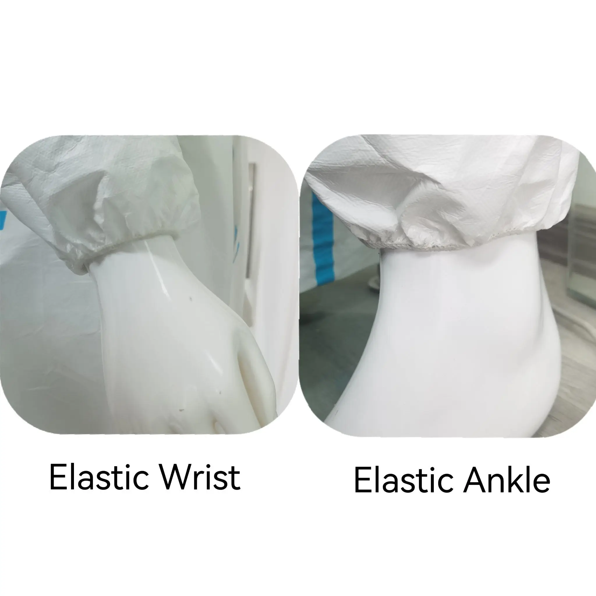 OEM Microporous Coveralls Anti-Spray Anti-Static Waterproof Disposable Suit