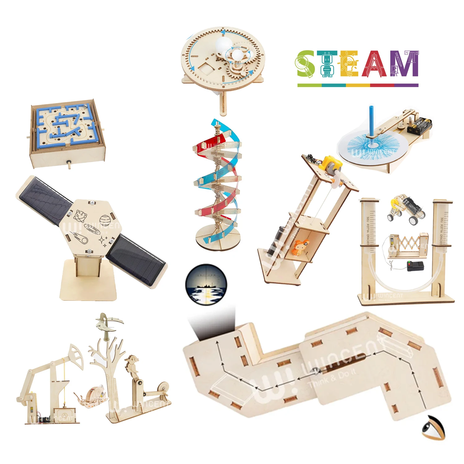 STEM Toys One-Stop Purchase Service Factory Wholesale Science Experiment Kits Physics And Engineering Toys for School Kid Gifts
