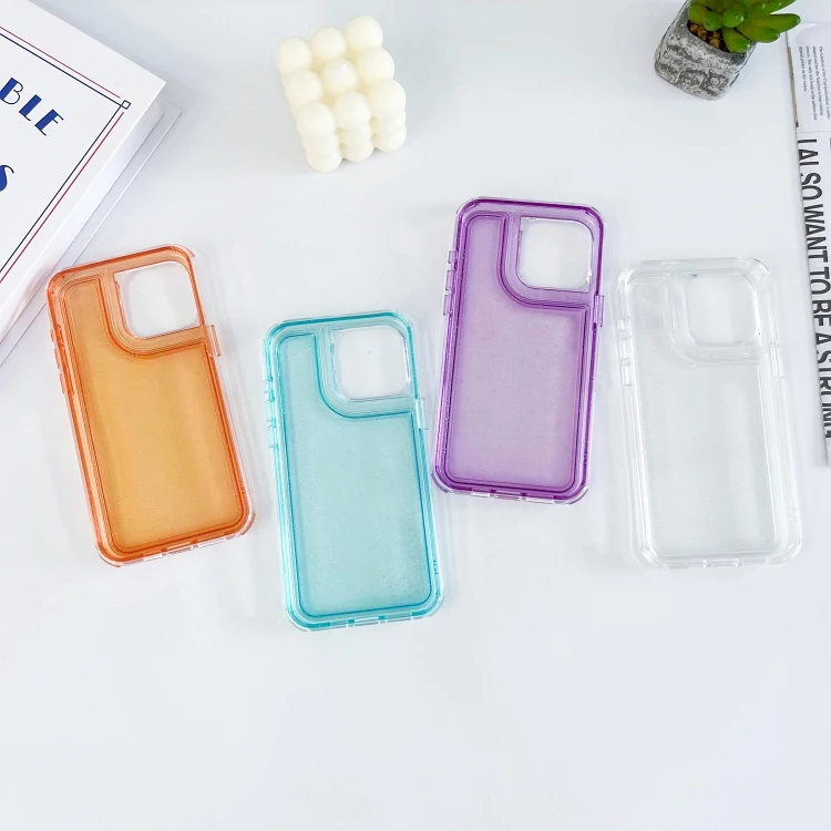 Fashion Glitter Painting Mobile Cover For Infinix Hot 40i 30 Tecno Camon 20 Soft TPU Hard PC Anti-fall Case