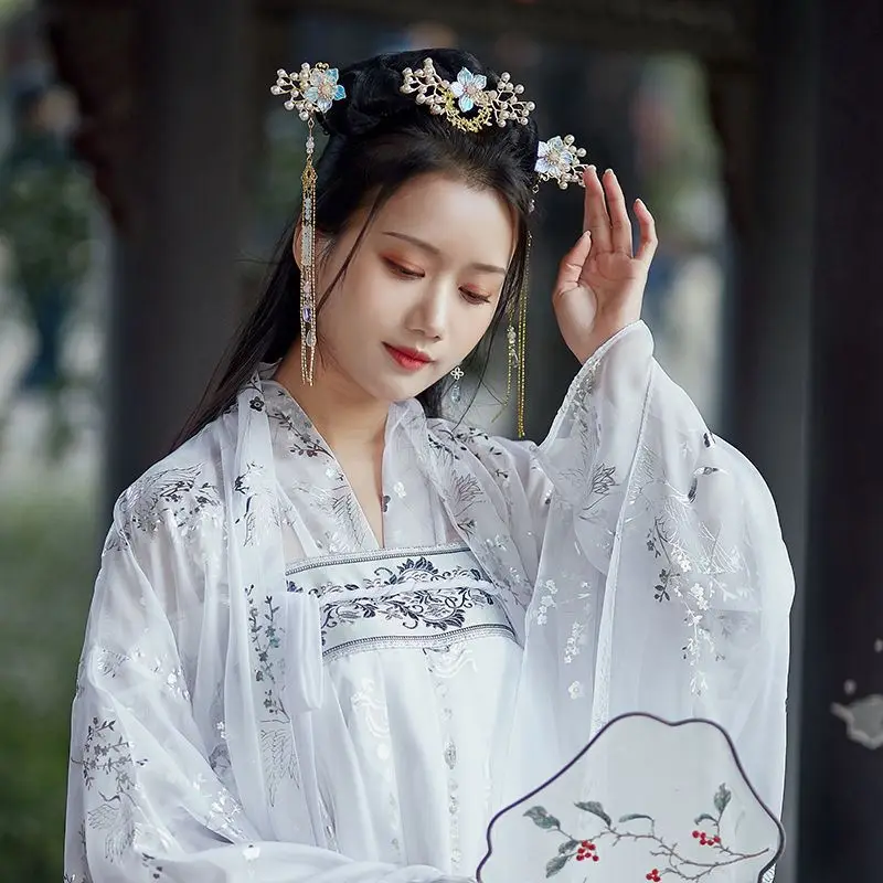 new estilo adults dinasti fairy wholesale Customized embroidered traditional hanfu