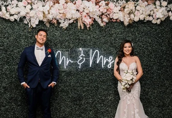 hot sale personalised neon sign acrylic wedding decoration neon lamp decoration led neon lights