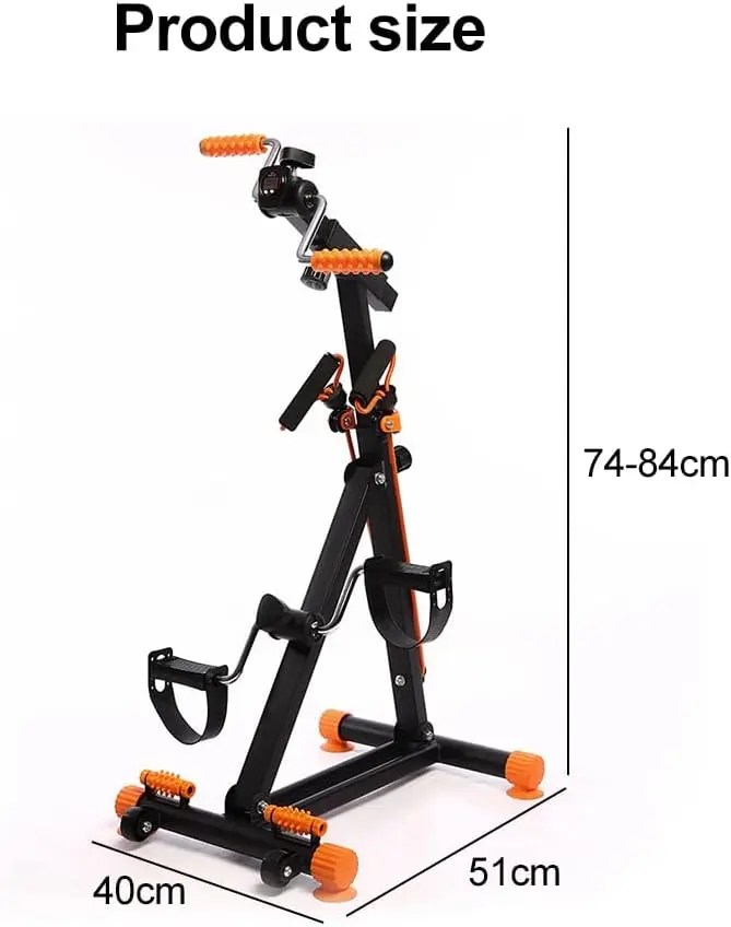 4-in-1 Pedal Exercise Bike for Arms,  Recovery Equipment for Seniors Upper And Lower Body Mini Exercise Bike