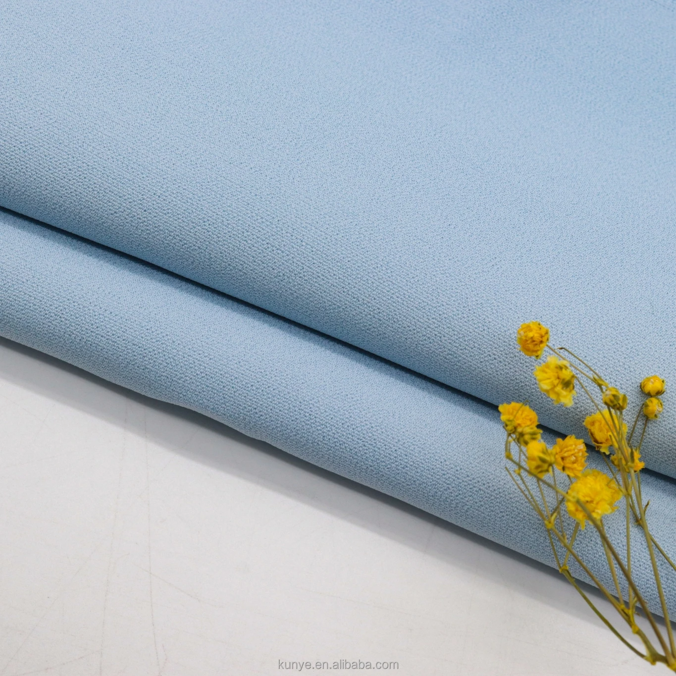 KUNYE thick winter coat soft crossover NAIA cellulose acetate fabric for suits