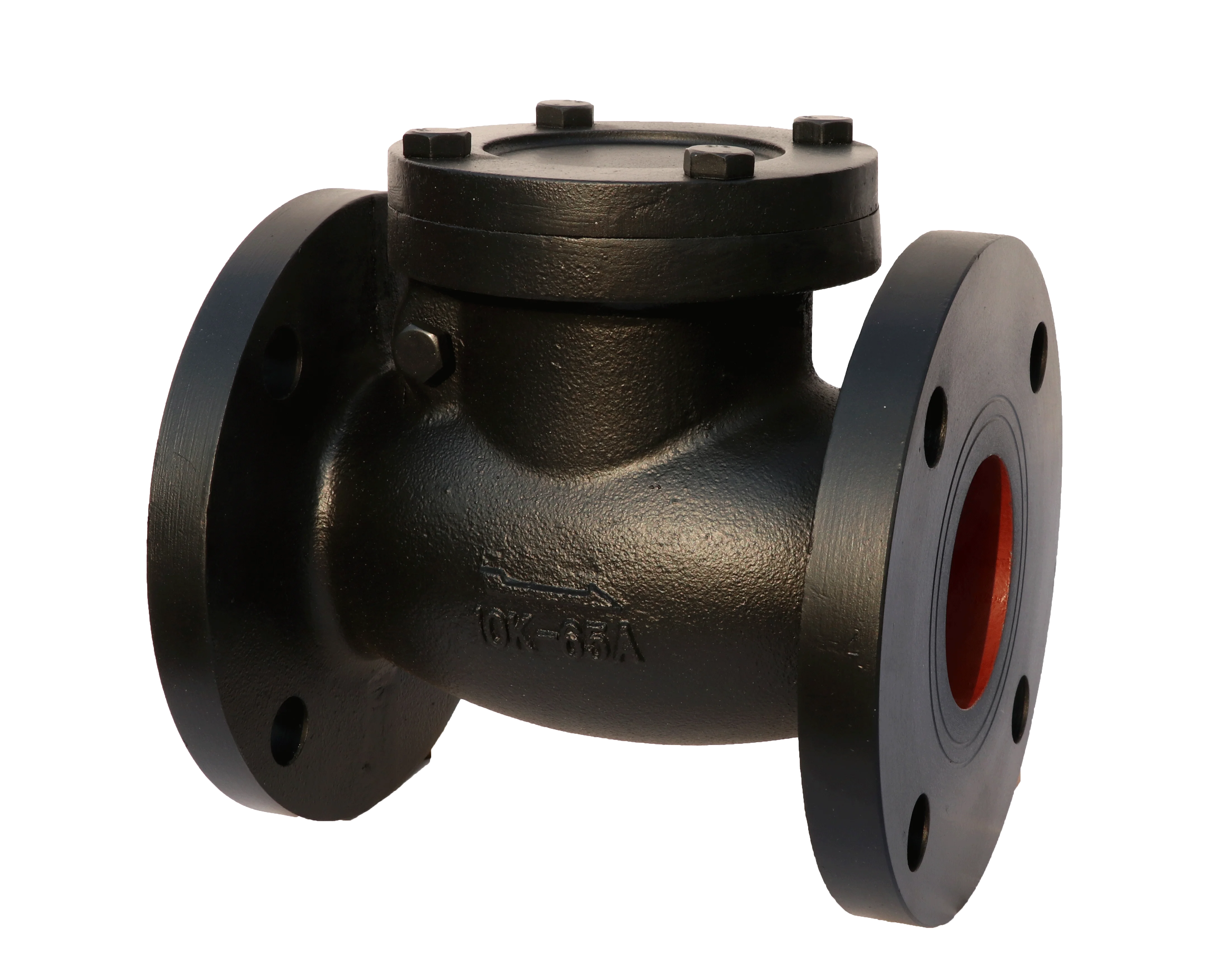 KS standard cast iron metal swing check valve