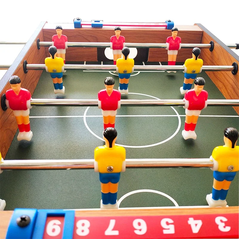 Easy to Store Mini Foosball Table Upgrade 20-Inch Table Top Football/Soccer Game Table for Kids