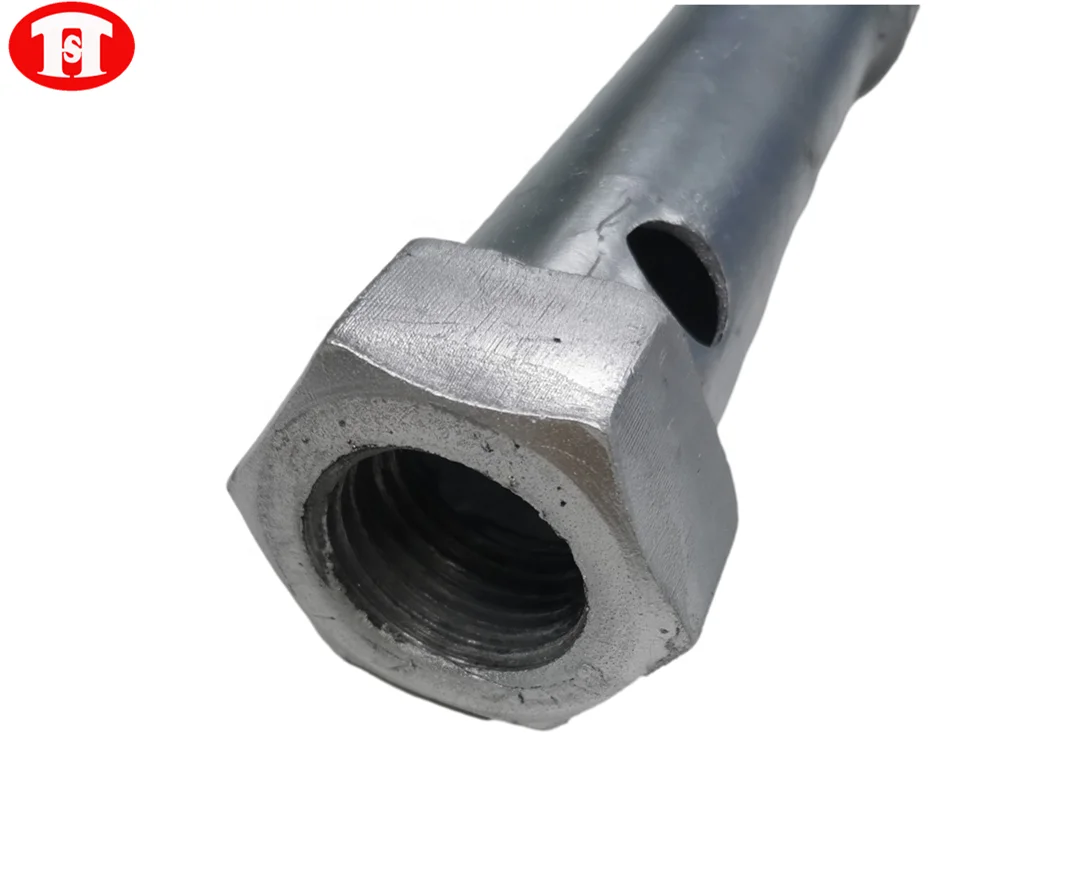 galvanized ground spiral screw pile for high quality and helical ground anchor & earth screw pile