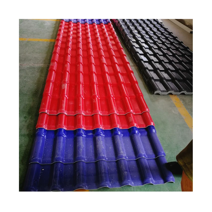 New Generation Bright Color 3mm ASA Synthetic Resin PVC Roofing Sheets Tiles No Fading