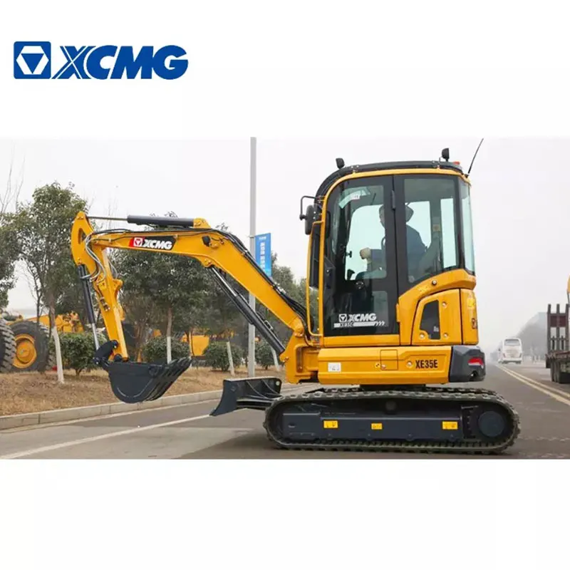 XCMG официальный б/у мини-экскаватор XE35E 3t маленький мешочек Мини-мешочек для продажи