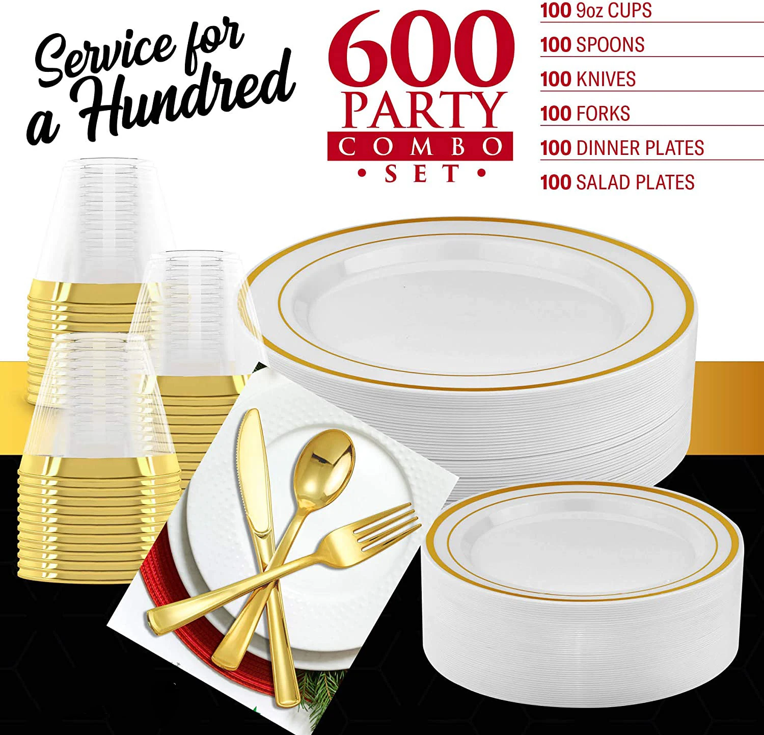 Eco-friendly Biodegradable Unbreakable Dinner disposable plastic Party Plates sets Restaurant Plates Plastic For Picnic And Dish