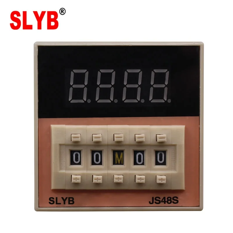 High Quality Mini Time Delay Relay JS48S 12V 8PIN Timer with Base