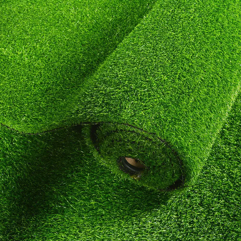 Зеленая футбольная площадка, искусственная трава, синтетический газон для ландшафтного сада