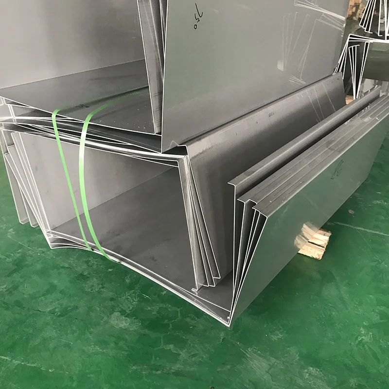 Stainless Steel Metal Gutters Aluminum Alloy for Apartment Use