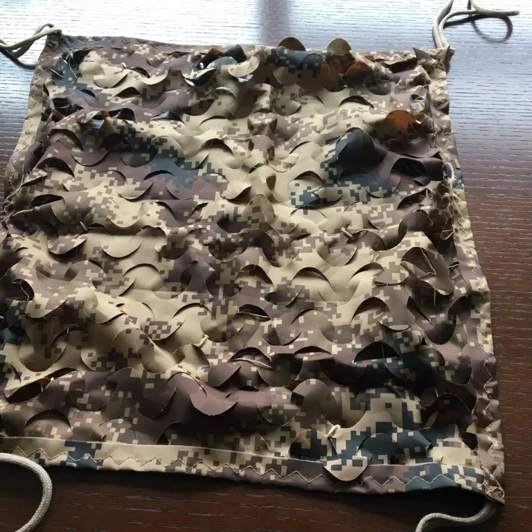 Hunting  fire retardant coloured camo net
