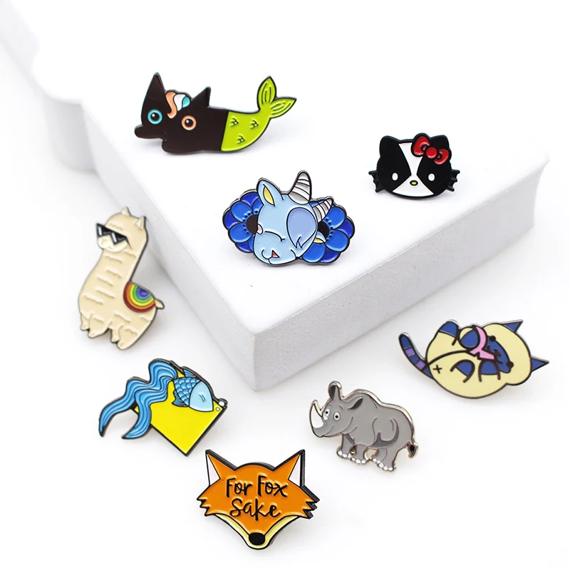 OEM ODM No Minimum Bulk Wholesale Manufacturers Design Cartoon Anime Soft Hard Metal Crafts Lapel Pins Custom Badges Enamel Pins