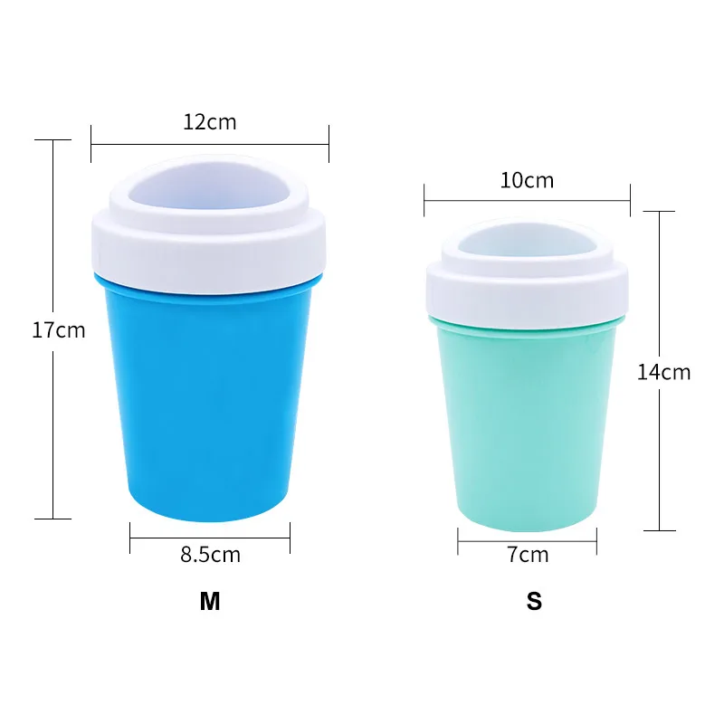 China factory directly sale dog paw washing washer dog paw cleaner cup