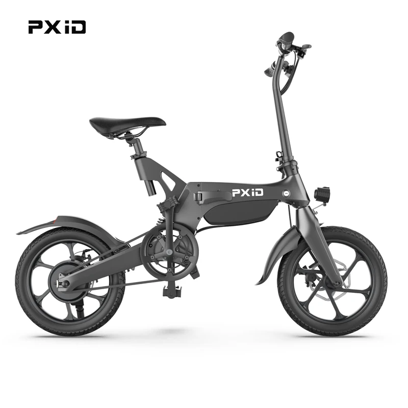 PXID быстрый Электрический велосипед по оптовой цене, недорогой складной городской Электрический велосипед Коко с толстыми шинами