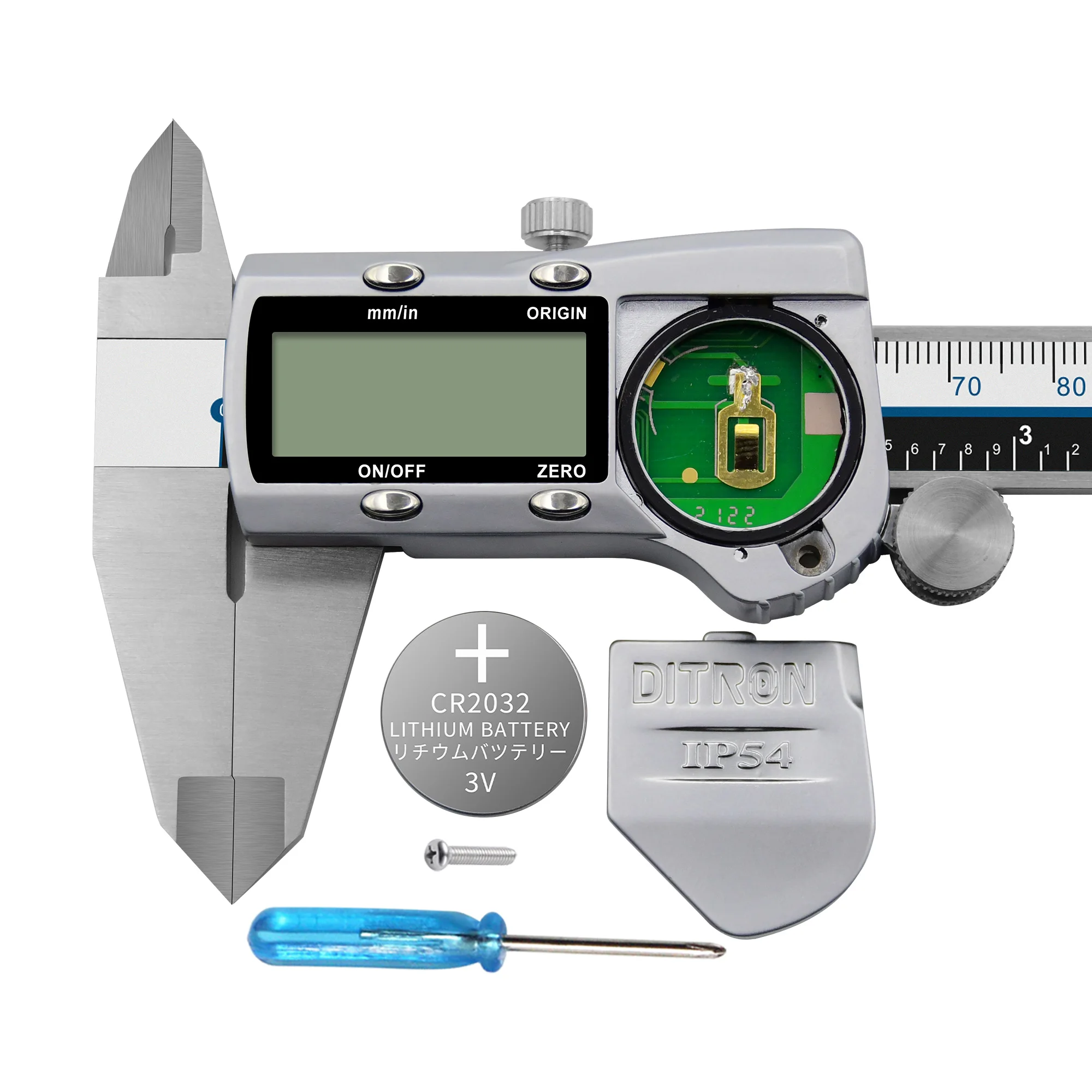 Factory Direct sale Metal Vernier Caliper Digital Caliper IP 54  Waterproof 150 Mm Caliper Manufacturers Measurement Tool
