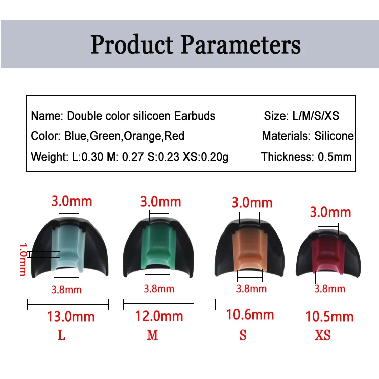 Replacement Ear Tips Ear Buds Silicon Noise Cancellation Earbud Silicone For Airpods Pro