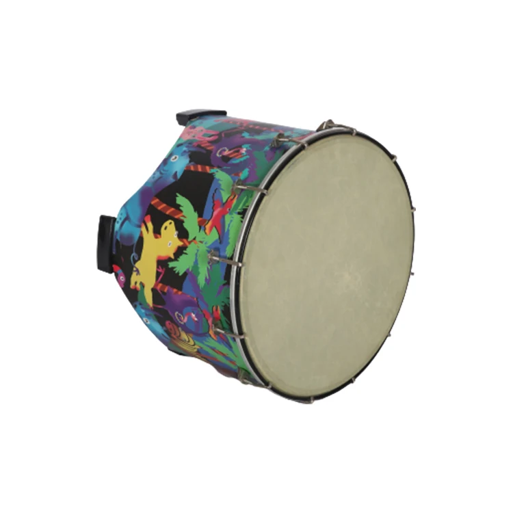 2021 New Product High Quality Orff Percussion/musical Instruments Animal Design Plastic Head Mini Wood Bongo