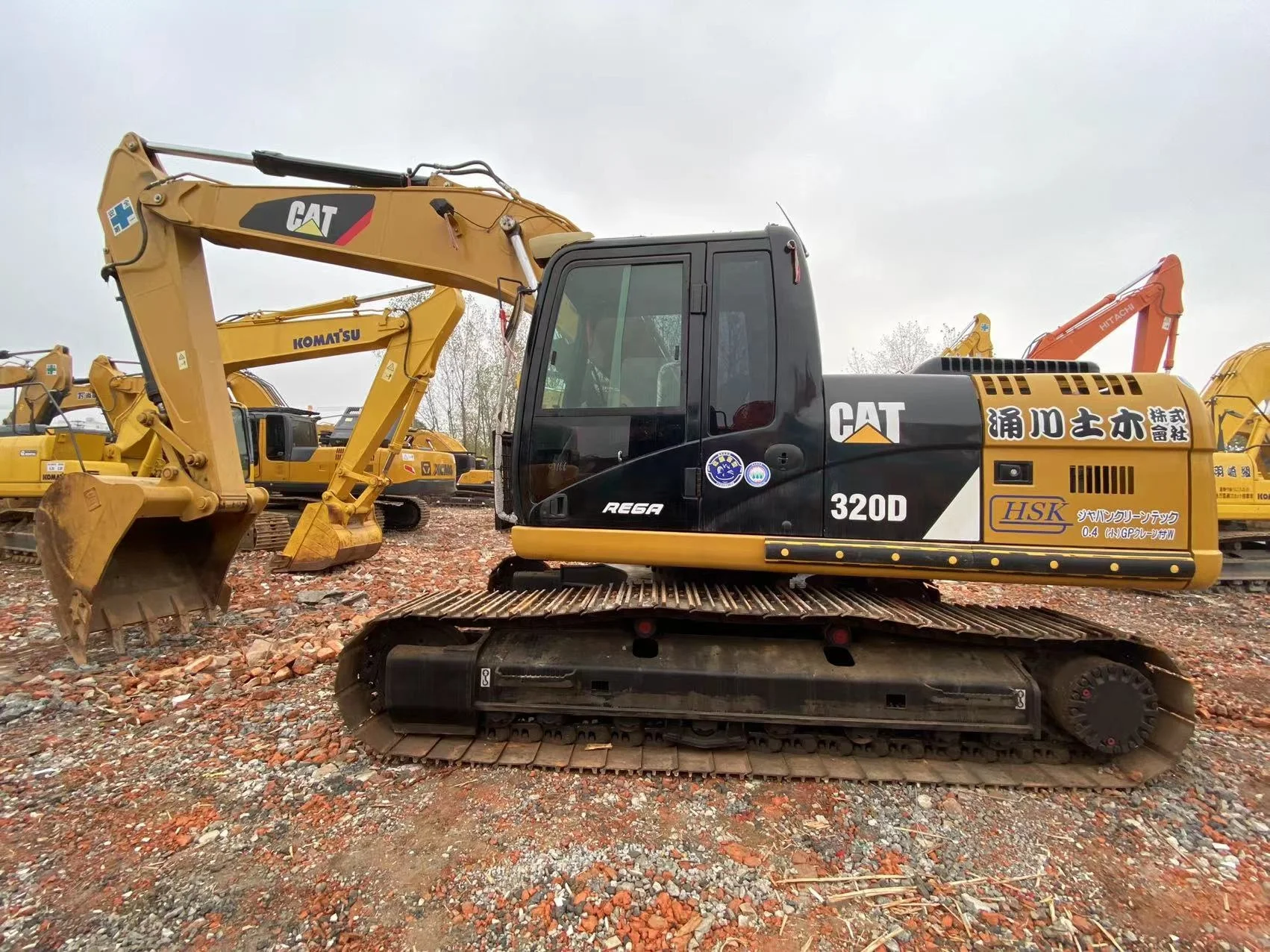 Б/у экскаватор CAT 320 320C 320D 320DL 320B rega низкая цена
