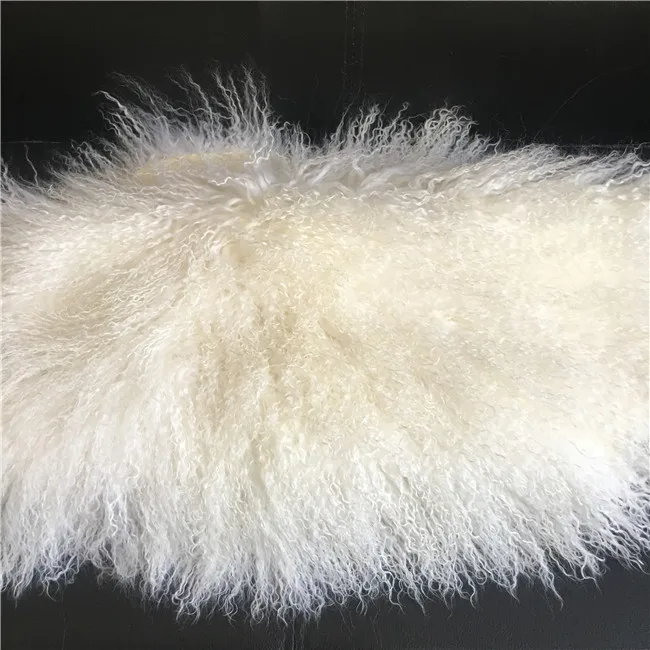 white cream Real Lamb Fur Kitchen Sheep Skin Rug