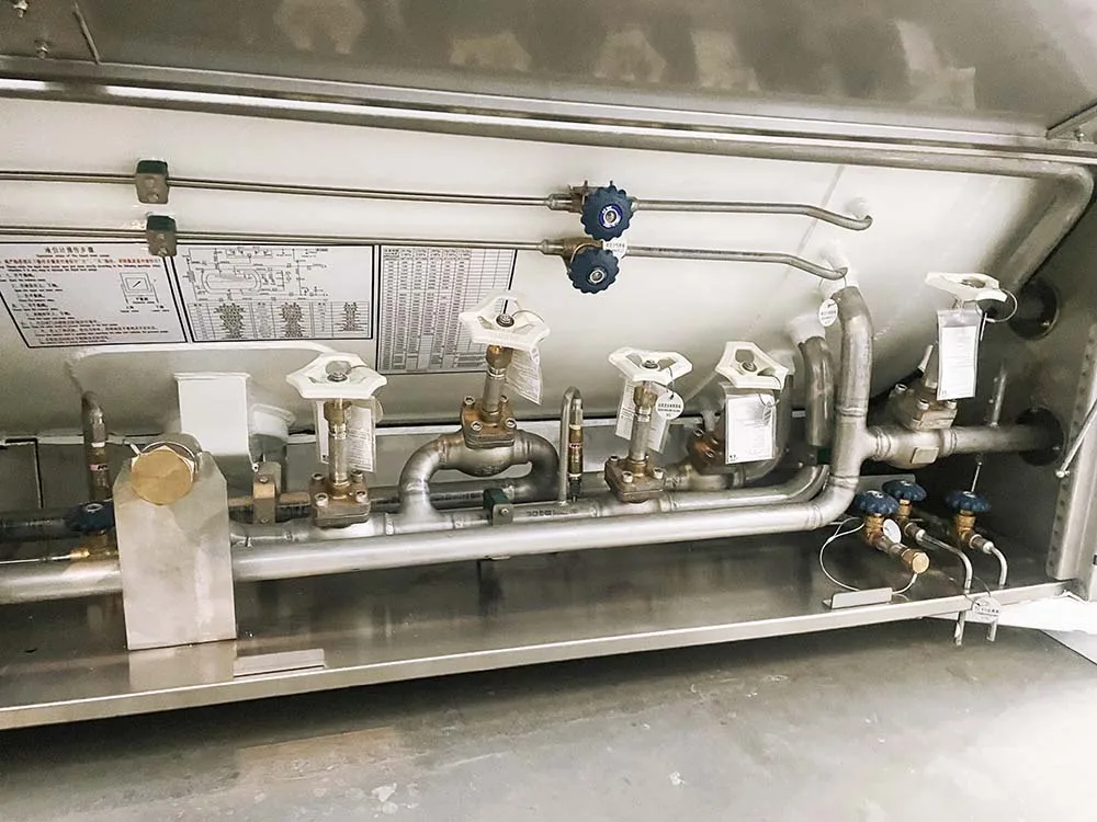 Cryogenic 20M3 T75 Liquid Oxgen Nitrogen CO2 LNG ISO Container Tank