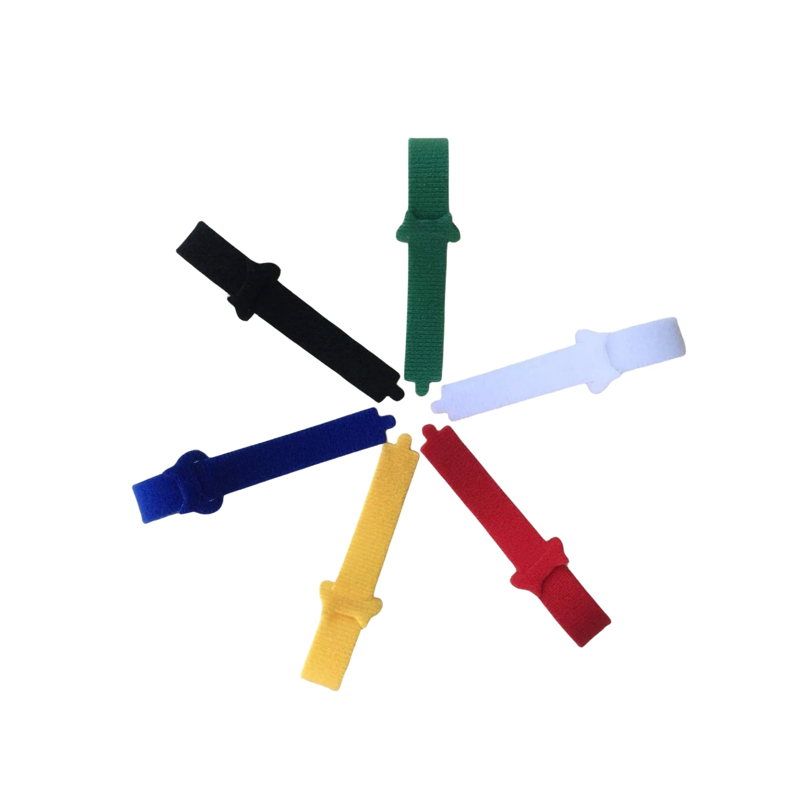 High Quality Cable Ties Binding Strap Velcroes 100% Nylon Hook and Loop Velcroes Custom Data Cable Ties Binding Strap Velcroes