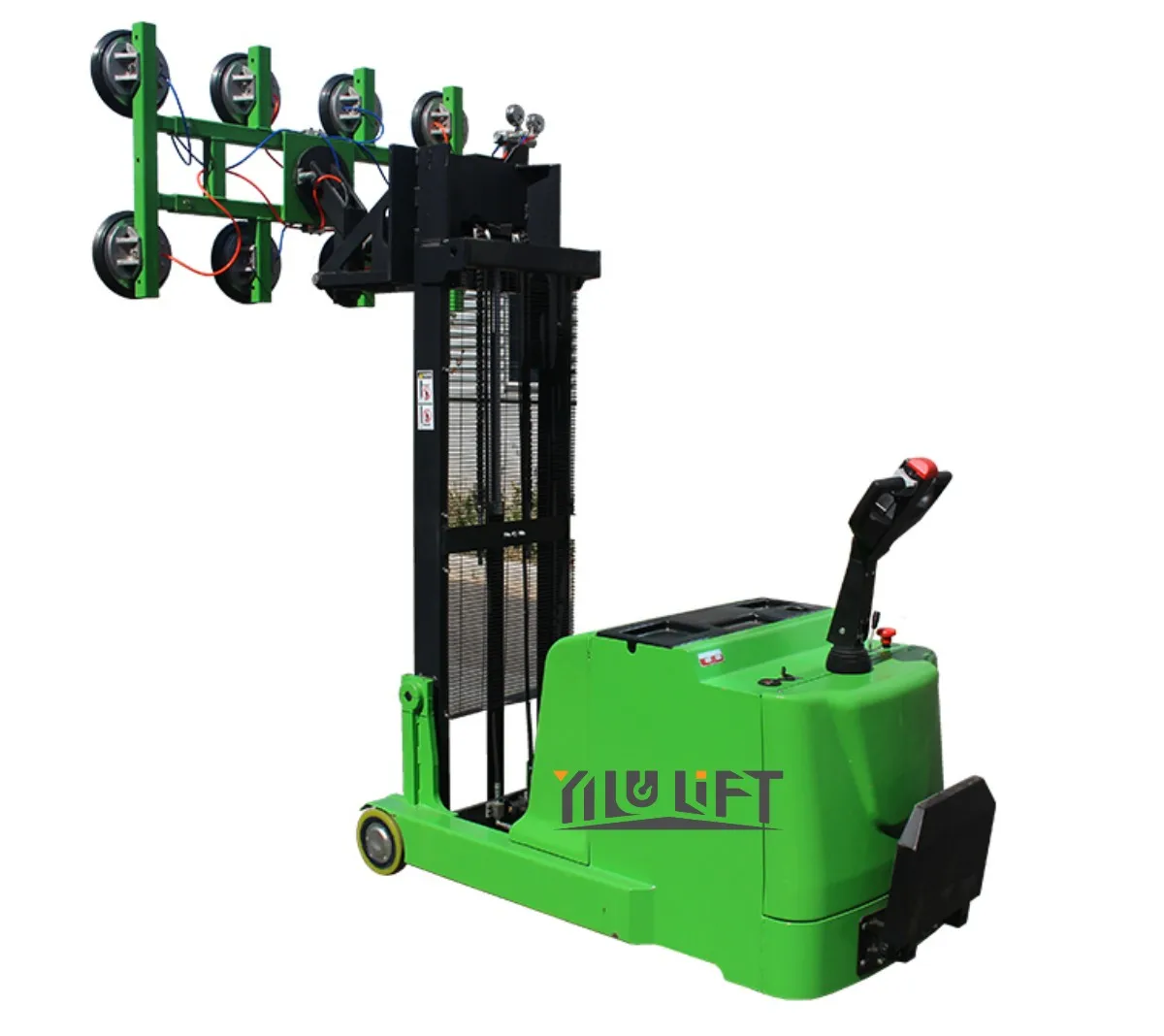 China Manufacture 600kg 800kg 1000kg vacuum lifters battery power elevator suction cup glass crane