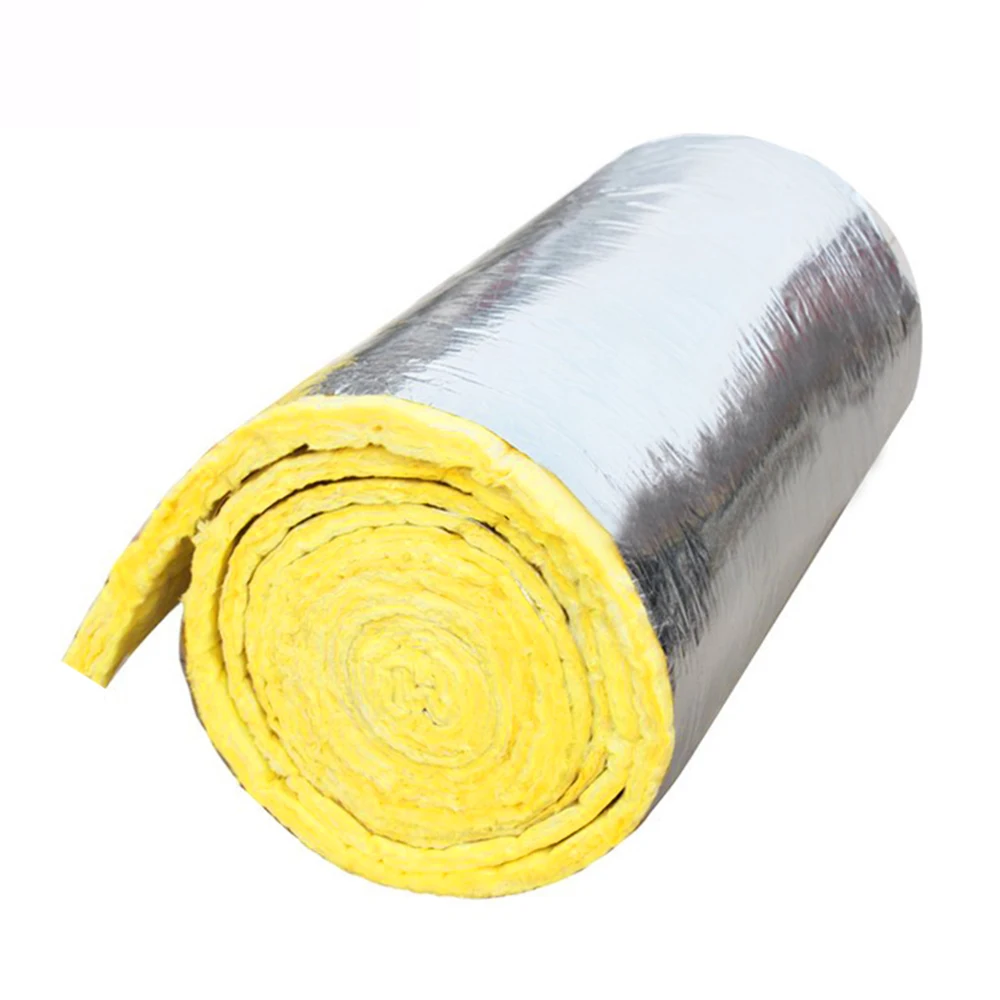 Funas Fiber Glass Wool For Roofing Heat Insulation Glass Wool Blanket