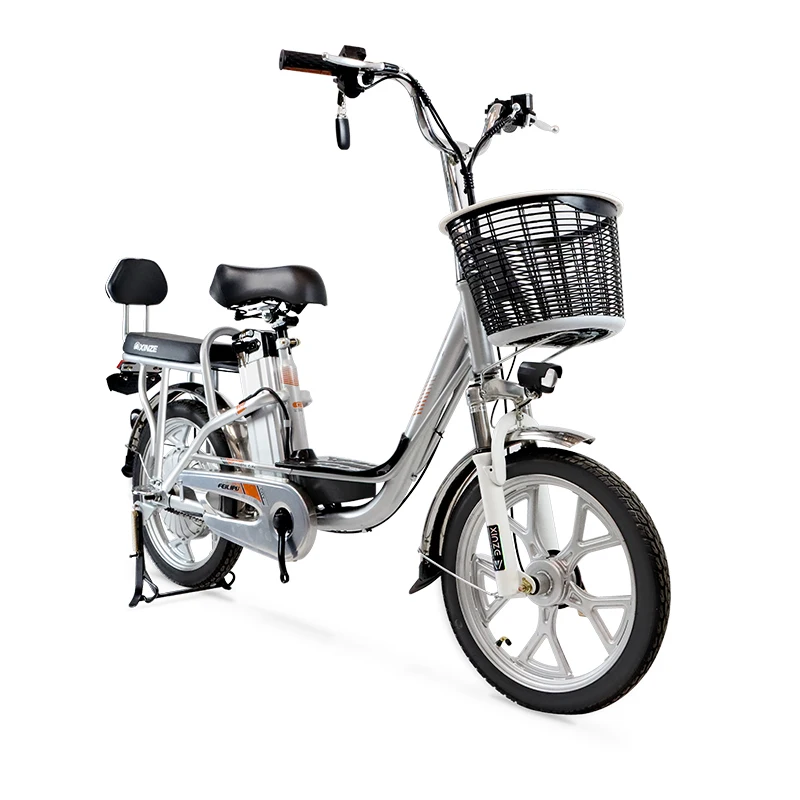 Hot Sell 500W 48V Russia Standard 2 Pedal Assit Small Electric Bicycle Bike Scooter With Seat For Adult