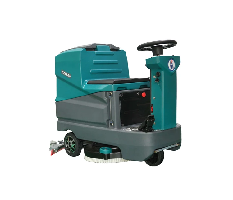 Electric Battery Epoxy Concrete Floor Sweeper Scrubber Road Dust Cleaning Machine Automatic Floor Sweeper