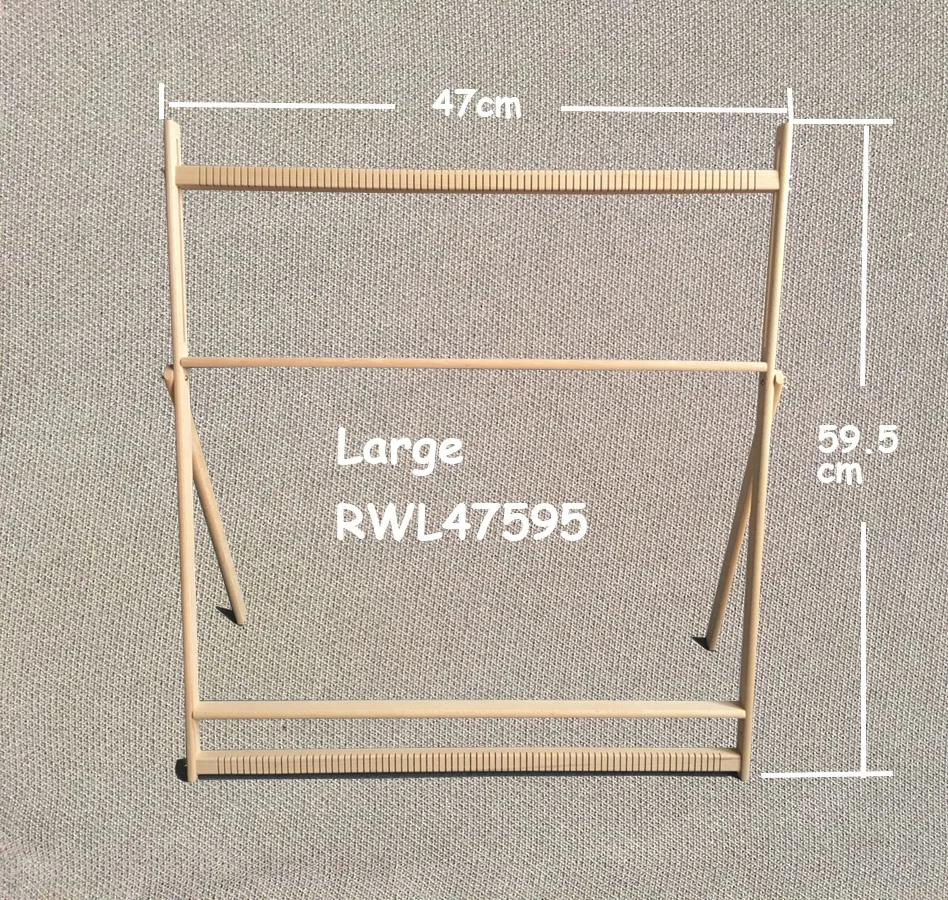 
Handmade Craft Weaving Kit Crochet Knitting Tool Wooden Tool DIY Hobby Craft Weaving Loom Kit 