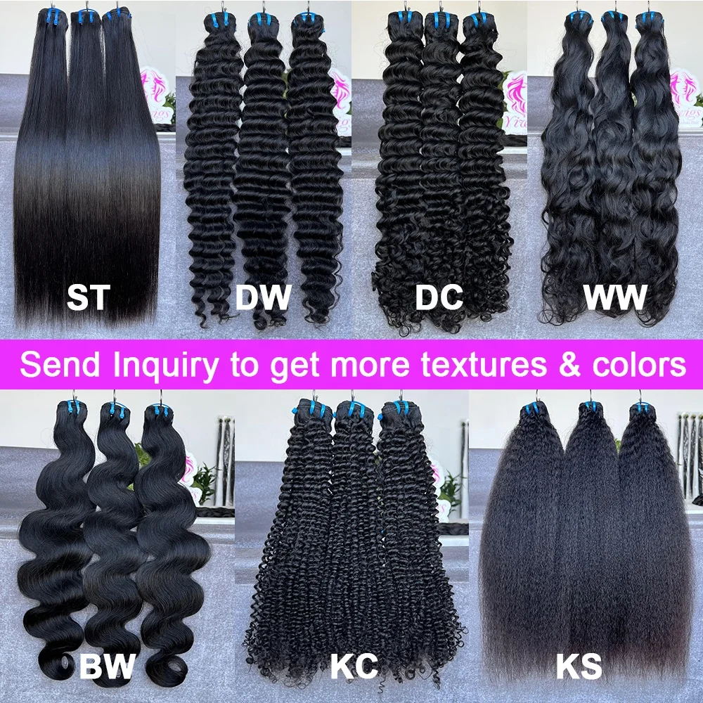Vietnamese Raw Hair Bundles Body Wave Unprocessed Cuticle Aligned Human Hair Bundles Drop Shipping Raw Hair Vendor