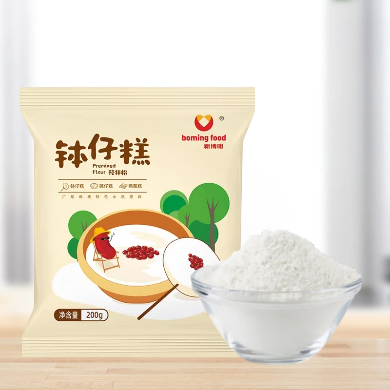 Bowl Rice Pudding powder premix bubble tea ingredient Chinese traditional summer snacks