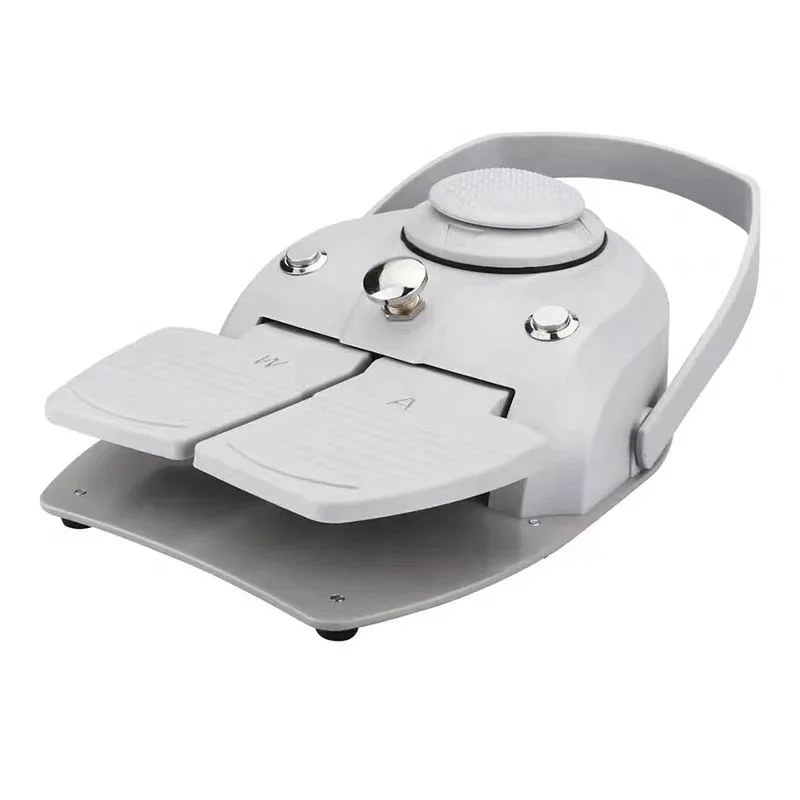 Dental chair spare parts White Dental foot switches Multi-function foot pedals Foot switch valves