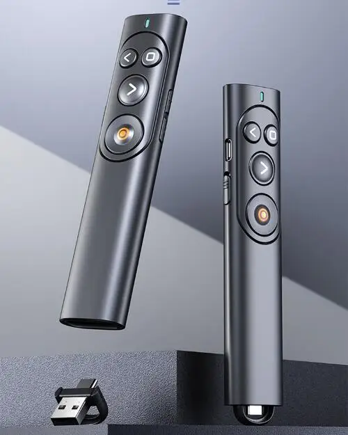 Беспроводная лазерная указка с USB + приемником type C, 2,4 ГГц