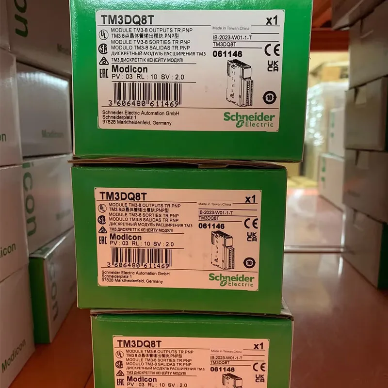 TM3 Series Analog Input Module TM3DI8G 100% Original and New Schneiders PLC In Stock