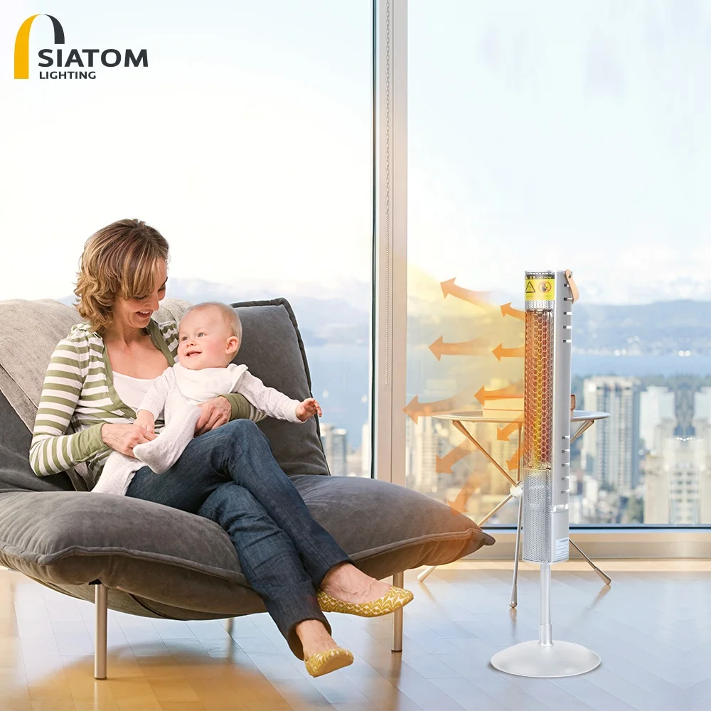 Warm Winter 800W Heater Child Safe Electric Heater For Home Office