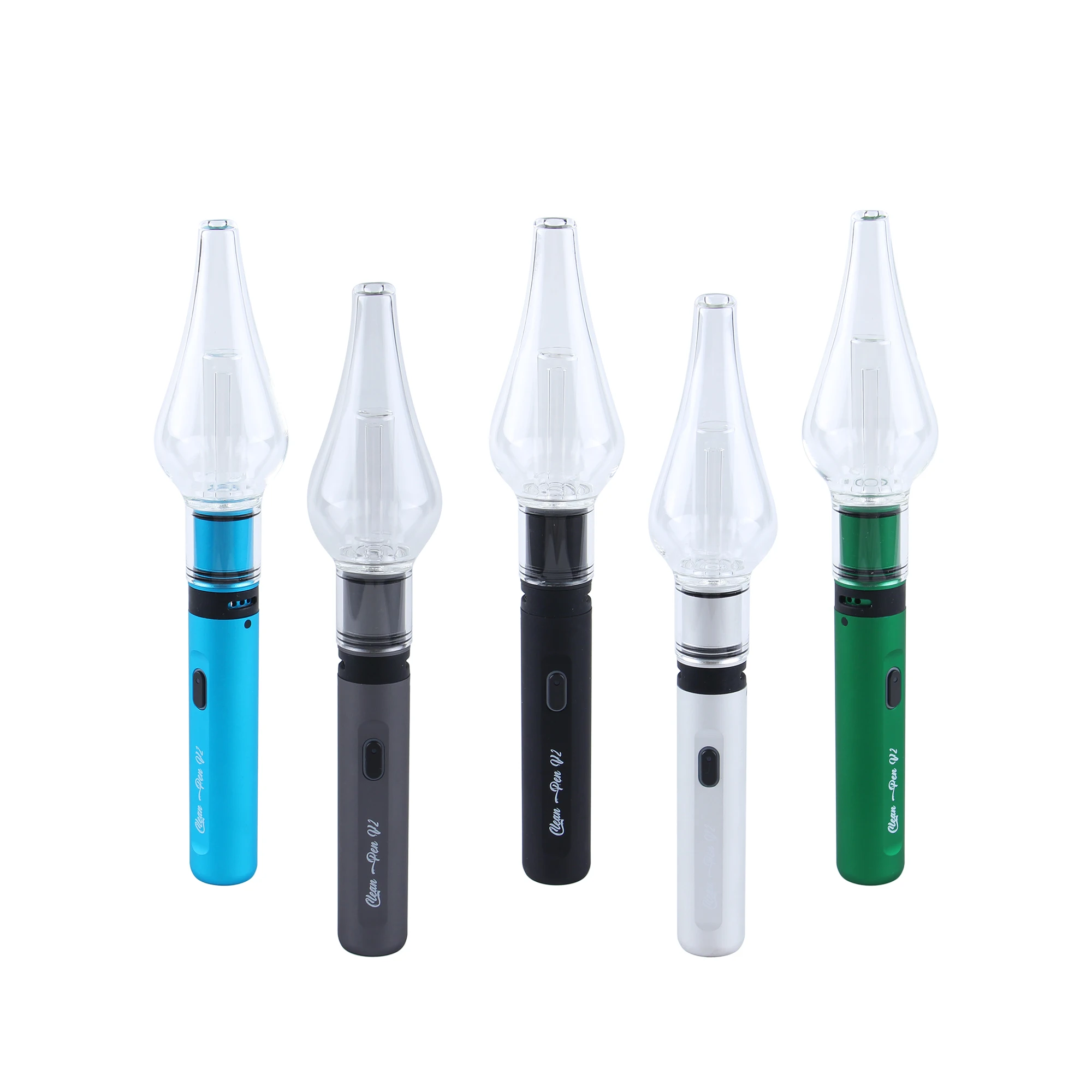 New Product 2021 Electric Smoking Pod System Vapor Clean Pen V2 With Water Dry Herb Vaporizer & Dry Herb Wax Vaporizer