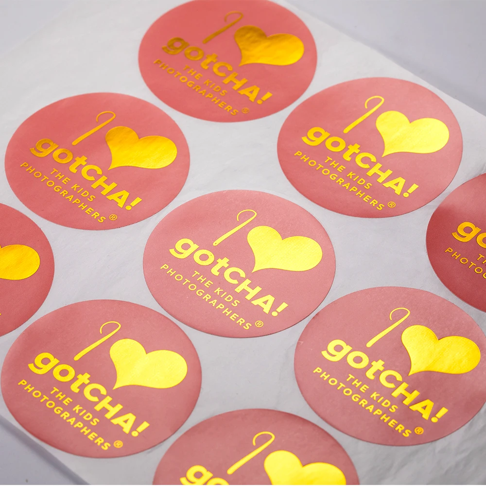 Custom Labels Online sticker labels logo custom Kraft paper PET PVC label for packaging bottles boxes