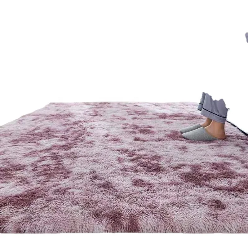 Европейский Простой стиль, нескользящий ковер, Пушистый Ковер, мягкий ворсистый ковер
